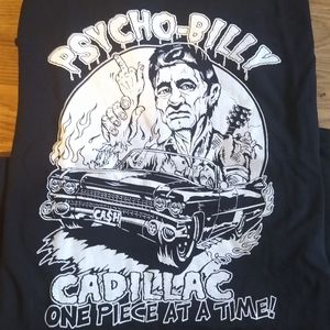 Johnny Cage Psychobilly Cadillac tee
